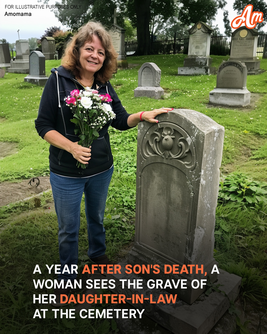 A Year after Son’s Death, Woman Sees Grave of Her Daughter-In-Law at the Cemetery – Story of the Day