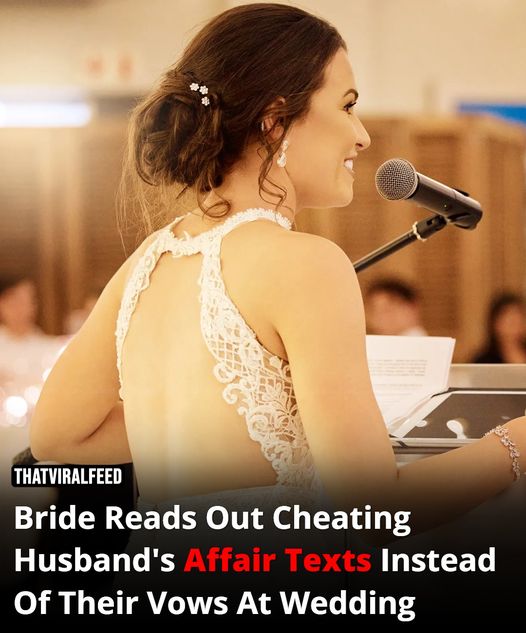 Bride Reads Out Her Cheating Fiancé’s Texts Instead Of Her Vows